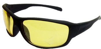 Air Strike Yellow Lens Black Frame Sports Sunglass Stylish For Sunglasses Men Women Boys Girls - extra