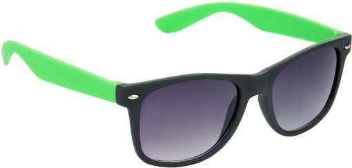 Air Strike Grey Lens Green Frame Rectangular Stylish For Sunglasses Men Women Boys Girls