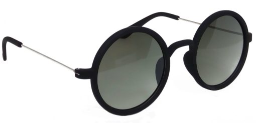Air Strike Green Lens Silver Frame Round Sunglass Stylish For Sunglasses Men Women Boys Girls