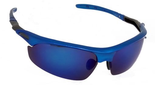 Air Strike Blue Lens Blue Frame Sports Sunglass Stylish For Sunglasses Men Women Boys Girls