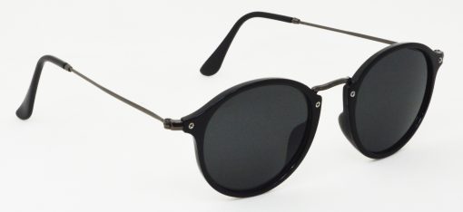 Air Strike Black Lens Grey Frame Round Sunglass Stylish For Sunglasses Men Women Boys Girls