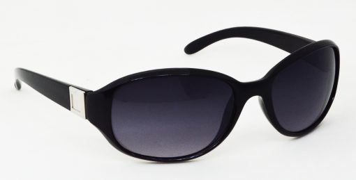 Air Strike Grey Lens Black Frame Oval Sunglass Stylish For Sunglasses Women & Girls