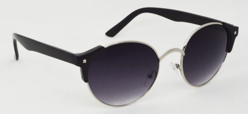 Air Strike Grey Lens Silver Frame Round Sunglass Stylish For Sunglasses Men Women Boys Girls