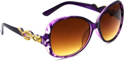 Air Strike Clear Lens Transparent Frame Over-sized Sunglass Stylish For Sunglasses Women & Girls