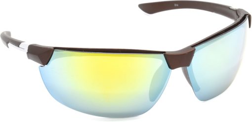Air Strike Silver Lens Silver Frame Sports Sunglass Stylish For Sunglasses Men Women Boys Girls