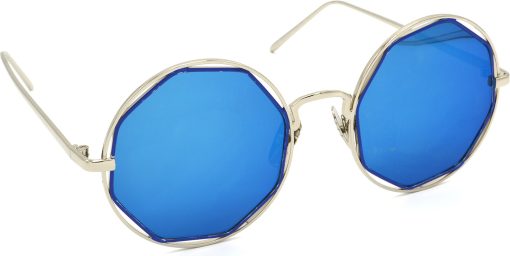 Air Strike Multicolor Lens Multicolor Frame Round Sunglass Stylish For Sunglasses Men Women Boys Girls