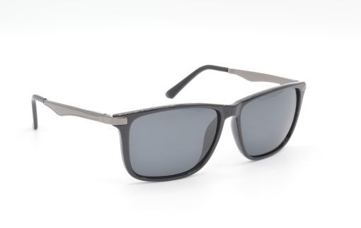 Air Strike Polarized Grey Lens Grey Frame Rectangular Sunglass Stylish Polarized For Sunglasses Women & Girls