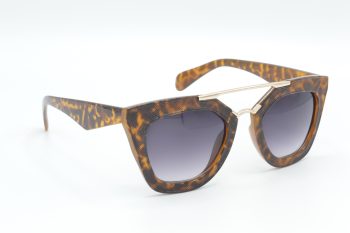 Air Strike Clear Lens Golden Frame Rectangular Sunglass Stylish For Sunglasses Men Women Boys Girls