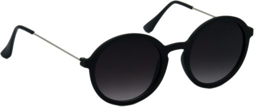 Air Strike Grey Lens Black Frame Oval Sunglass Stylish For Sunglasses Men Women Boys Girls