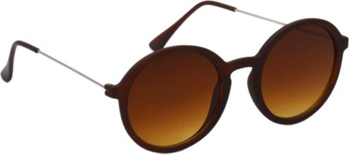 Air Strike Brown Lens Black Frame Oval Sunglass Stylish For Sunglasses Men Women Boys Girls