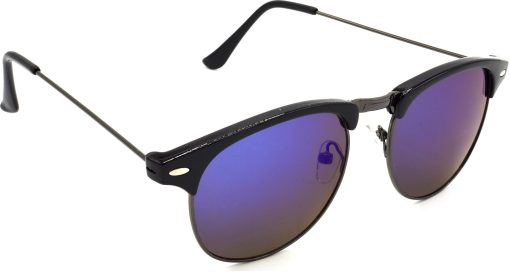 Air Strike Grey Lens Grey Frame Clubmaster Stylish For Sunglasses Men Women Boys Girls