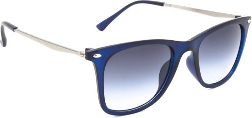 Air Strike Clear Lens Silver Frame Rectangular Stylish For Sunglasses Men Women Boys Girls