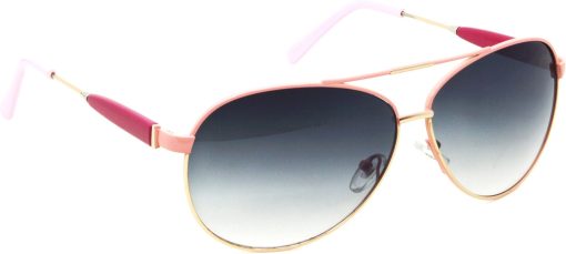 Air Strike Violet Lens Multicolor Frame Pilot Stylish For Sunglasses Men Women Boys Girls