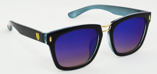 Air Strike Blue Lens Multicolor Frame Rectangular Stylish For Sunglasses Men Women Boys Girls