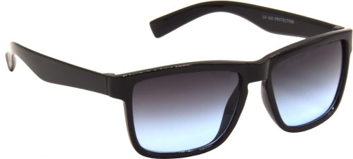 Air Strike Blue Lens Blue Frame Rectangular Sunglass Stylish For Sunglasses Men Women Boys Girls