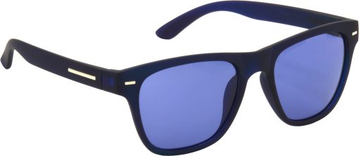 Air Strike Blue Lens Blue Frame Rectangular Stylish For Sunglasses Men Women Boys Girls