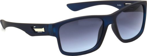 Air Strike Grey Lens Blue Frame Rectangular Stylish For Sunglasses Men Women Boys Girls