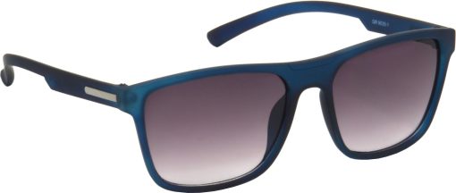 Air Strike Pink Lens Blue Frame Rectangular Stylish For Sunglasses Men Women Boys Girls