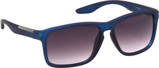 Air Strike Pink Lens Blue Frame Retro Square Sunglass Stylish For Sunglasses Men Women Boys Girls