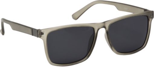 Air Strike Grey Lens Grey Frame Rectangular Stylish Polarized For Sunglasses Women & Girls