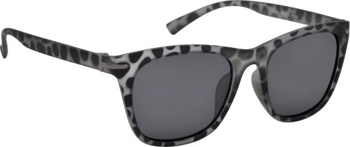 Air Strike Black Lens Grey Frame Rectangular Stylish Polarized For Sunglasses Women & Girls