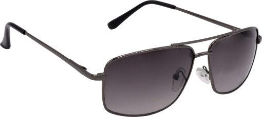 Air Strike Grey Lens Grey Frame Rectangular Sunglass Stylish For Sunglasses Men Women Boys Girls