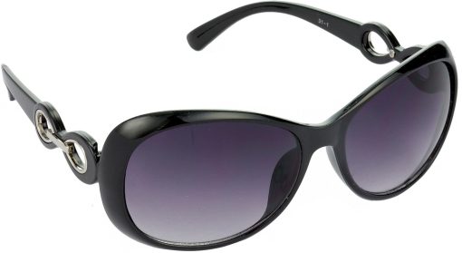 Air Strike Grey Lens Black Frame Over-sized Sunglass Stylish For Sunglasses Men Women Boys Girls