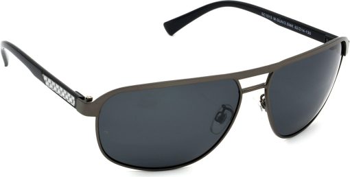 Air Strike Polarized Grey Lens Grey Frame Pilot Stylish For Sunglasses Men Women Boys Girls
