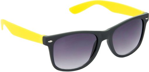 Air Strike Grey Lens Yellow Frame Rectangular Stylish For Sunglasses Men Women Boys Girls