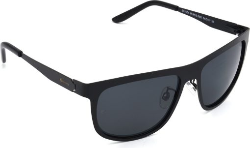 Air Strike Grey Lens Black Frame Wrap-around Sunglass Stylish For Sunglasses Men Women Boys Girls