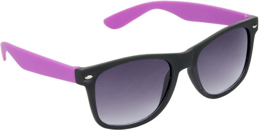 Air Strike Grey Lens Purple Frame Rectangular Stylish For Sunglasses Men Women Boys Girls