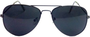 Air Strike Grey Lens Grey Frame Pilot Stylish For Sunglasses Men Women Boys Girls - extra