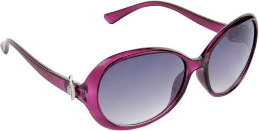 Air Strike Violet Lens Violet Frame Over-sized Sunglass Stylish For Sunglasses Men Women Boys Girls