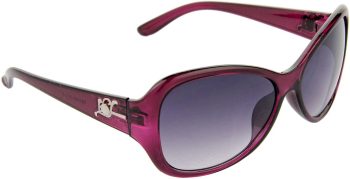 Air Strike Violet Lens Violet Frame Over-sized Sunglass Stylish For Sunglasses Men Women Boys Girls