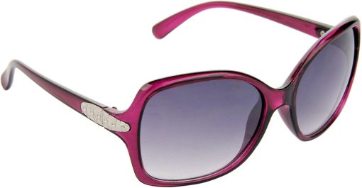 Air Strike Violet Lens Violet Frame Over-sized Sunglass Stylish For Sunglasses Men Women Boys Girls