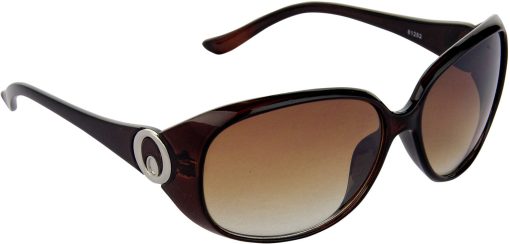 Air Strike Brown Lens Brown Frame Over-sized Sunglass Stylish For Sunglasses Men Women Boys Girls