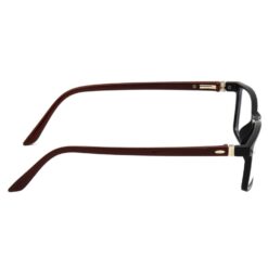 Anti-glare computer glasses for men in black frame