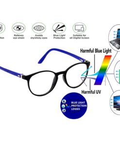 A young woman smiling while wearing oversized