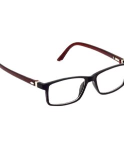 A pair of sophisticated gunmetal grey computer glasses for men.