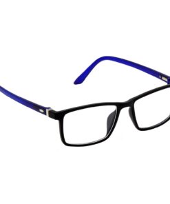 round computer glasses.