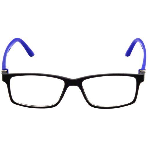 A demonstration of the flexibility of a TR90 frame for computer glasses.