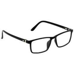 A teacher wearing computer glasses while conducting an online class.