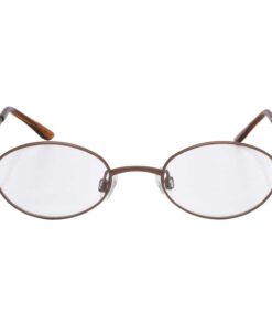Alternative view of Hrinkar Metal Full Rim Oval spectacle frames Kids Boy & Girl - HFRM-126-BWN