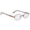 Hrinkar Metal Full Rim Oval spectacle frames Kids Boy & Girl - HFRM-126-BWN 6 HFRM 126 BWN Hrinkar Metal Full Rim Oval spectacle frames Kids Boy & Girl - HFRM-126-BWN