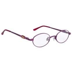 Hrinkar Metal Full Rim Oval eyeglass frames Kids Boy & Girl - HFRM-126-PNK