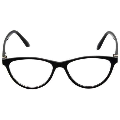 Hrinkar Plastic Full Rim Cat-eyed Designer frames Men & Women - HFRM-BK-13 - Image 2