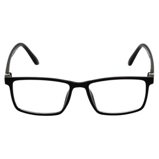 Hrinkar Plastic Full Rim Rectangle spectacle frames Men & Women - HFRM-BK-16 - Image 2