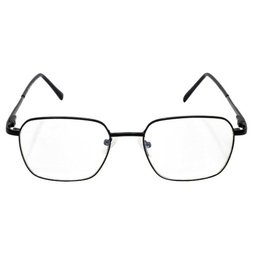 Hrinkar Metal Full Rim Rectangle Spectacles Frames for Men & Women - HFRM19010 - Image 2