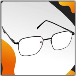 Hrinkar Metal Full Rim Rectangle Spectacles Frames for Men & Women - HFRM19010