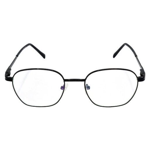 Hrinkar Metal Full Rim Rectangle Spectacles Frames for Men & Women - HFRM19013 - Image 2
